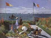 Terrace at Saint-Adresse Claude Monet